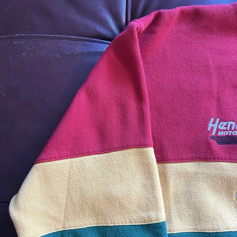 Chase Authentics Jeff Gordon DuPont NASCAR Sweatshirt Vintage Rainbow Mens Small